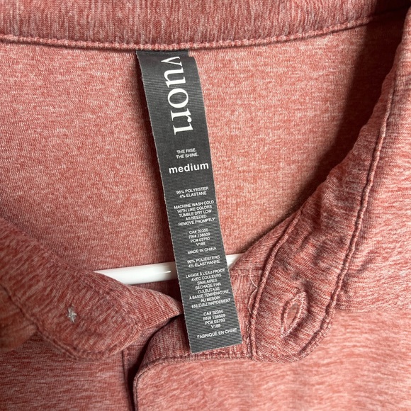 Vuori Strato Tech Men’s Polo - size Medium - Picture 3 of 12